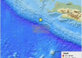Gempa 7,4 SR Guncang Jawa Barat dan Jakarta