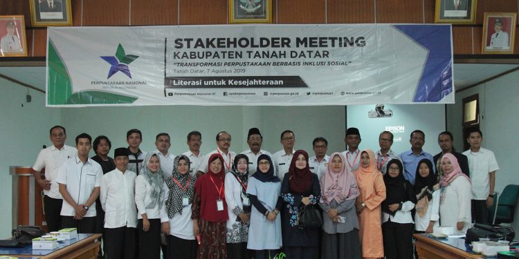 Transformasi Perpustakaan Berbasis Inklusi Sosial, Perpusnas RI Adakan Stakeholder Meeting di Tanah Datar