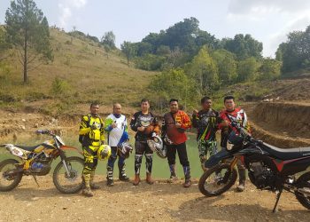 Meriahkan Hari Kemerdekaan, Walikota Sawahlunto Jajal Track Trabas Pebukitan Desa Kolok Nan Tuo