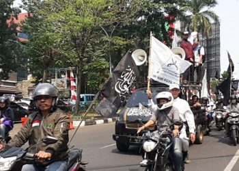 Ormas Islam Bogor Konvoi Sambut Tahun Baru Hijriah