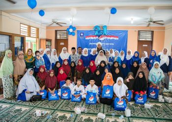 Sambut HUT PAN dan Tahun Baru Islam, PUAN Gelar Santunan