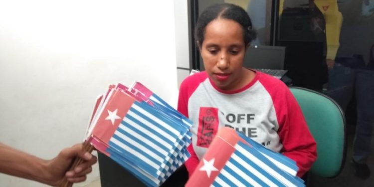 Bawa 1500 Bendera Bintang Kejora, Ketua Perindo Kota Sorong Ditangkap