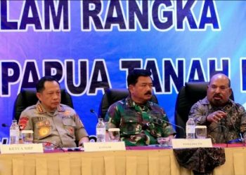 Panglima TNI dan Kapolri Hadiri Temu Tokoh Lintas Agama Papua