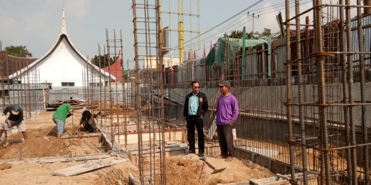 Pembangunan Pasar Simabur dan Koto Baru, Direncanakan Rampung Tahun Ini