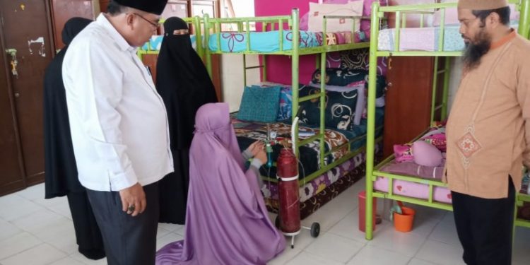 Ratusan Santri Sakit Akibat Kabut Asap di Pekanbaru