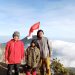Di Puncak Gunung Gede Pendaki Cilik Fayyadh, Disambut Butiran Es