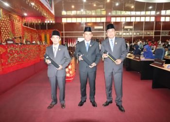 Unsur Pimpinan DPRD Kota Bengkulu Resmi Dilantik