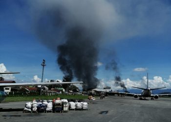 Aksi Unjuk Rasa di Wamena Berujung Rusuh