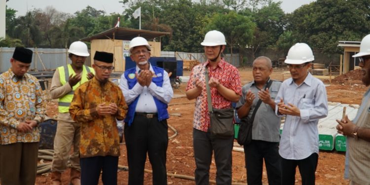 STID Natsir Pasang Tiang Pertama Asrama Mahasiswa