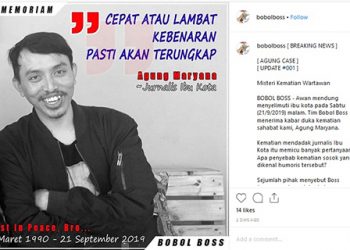 Wartawan Tribratanews Tewas Misterius Dengan Luka di Leher