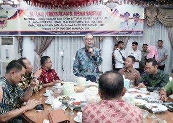 Pisah Sambut Kapolres, Bupati Irdinansyah: Terima Kasih Atas Sumbangsihnya Untuk Tanah Datar
