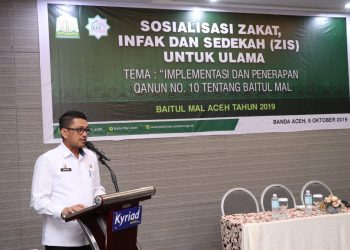 Baitul Mal Aceh Sosialisasi Zakat kepada Ulama