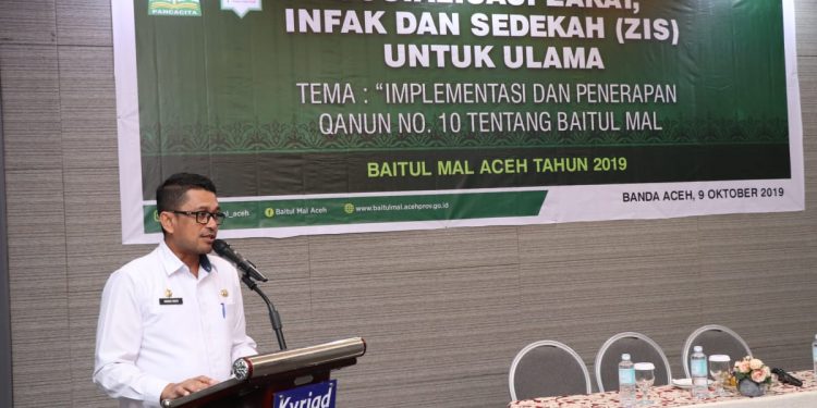 Baitul Mal Aceh Sosialisasi Zakat kepada Ulama