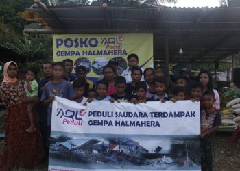 Darurat Pangan di Gane Luar, AQL Peduli Kirim Tim Persiapan