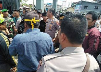 Unjuk Rasa Berujung Ricuh, Ratusan KK di Penajam Mengungsi