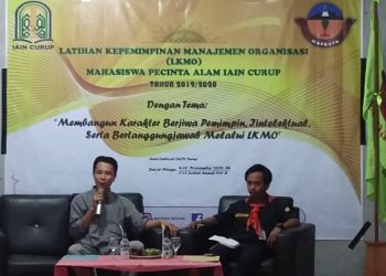 Hadiri LKMO, Fikri Berikan 8 Kunci Sukses ke Mahasiswa IAIN