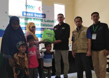 Jamaah Masjid RSUD Labuha Gelar Sunatan Massal di Pedalaman Halmahera