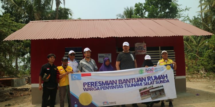AQL Peduli & Muslim Uighur Resmikan Hunian Tetap di Banten