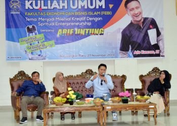 Fakultas FEBI IAIN Batusangkar Kuliah Umum, Arie Untung Motifator
