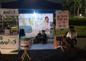 LAZ Wahdah Beri Layanan Terapi Pijat Untuk Peserta Reuni 212