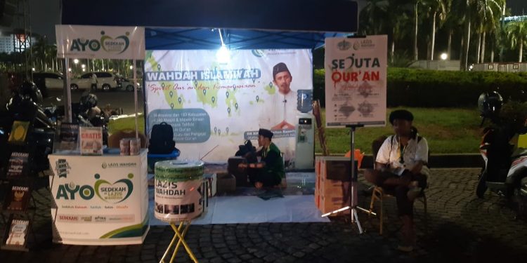 LAZ Wahdah Beri Layanan Terapi Pijat Untuk Peserta Reuni 212