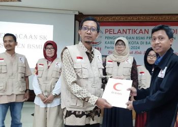 Bulan Sabit Merah Indonesia Lantik Pengurus Bali