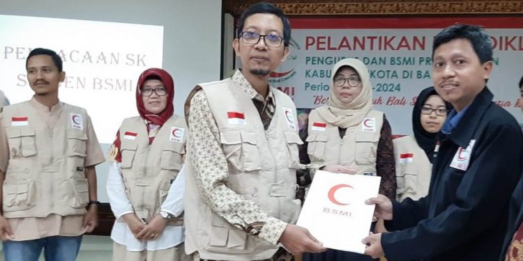 Bulan Sabit Merah Indonesia Lantik Pengurus Bali