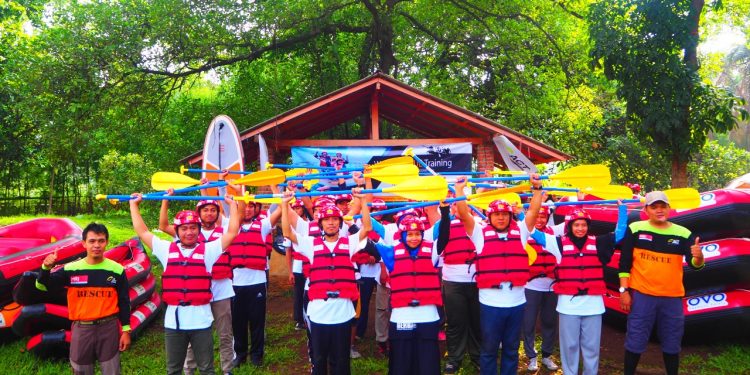 Siaga Bencana di Musim Hujan,  MRI Gelar Pelatihan Water Rescue