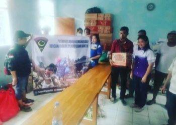 Brigade GPII Kirim Bantuan Bencana Banjir Ke Lebak Banten