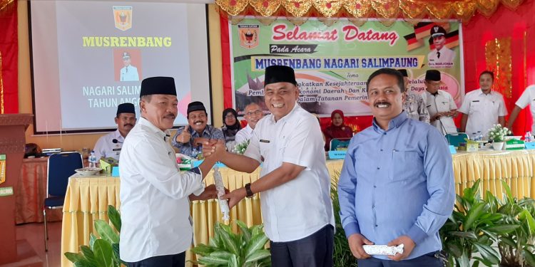 Nagari Salimpaung Butuh Perbaikan Kapalo Banda dan Irigasi