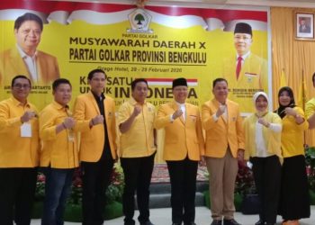 Musda Partai Golkar Provinsi Bengkulu Ke 10 Resmi Dibuka