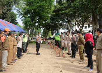 Antisipasi COVID-19, Gugus Tugas Tanah Datar Edukasi Masyarakat