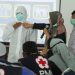 Protokol Covid-19, Relawan PMI Tanah Datar Simulasi Penyelenggaraan Jenazah