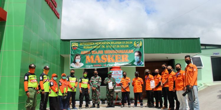 WMI SOLOK RAYA All Out Cegah COVID-19 di Kota Dan Kabupaten Solok