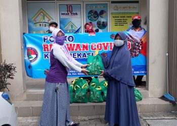 Peduli Covid-19, KB PII Bekasi Distribusikan 100 Paket Bantuan Untuk Guru Mengaji
