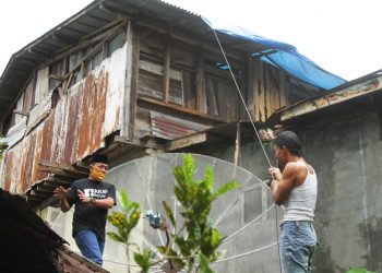 Puting Beliung, Tujuh Rumah di Jorong Balerong Bunta Nagari Rao-Rao Terdampak