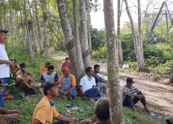 Goro Jorong Dahlia, Masyarakat Swadaya Bangun Jalan