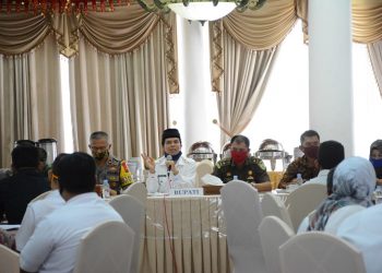 PEMKAB TANAH DATAR GELAR RAKOR PERSIAPAN PILKADA SERENTAK 2020