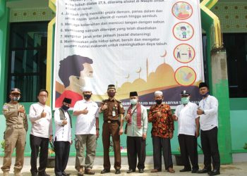 Pemkab Tanah Datar dan Forkopimda Monitoring Masjid Terapkan Protokol Kesehatan