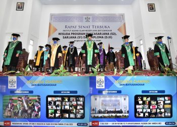 IAIN Batusangkar Wisuda Daring, Rektor Kasmuri, “Ini Perdana dan Terakhir Bagi Saya Selaku Rektor”
