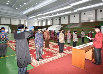 Delapan Pejabat Baru Dilingkungan IAIN Batusangkar Dilantik