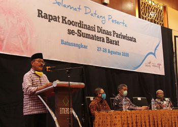 Pariwisata New Normal, Dinas Pariwisata se-Sumbar Rakor di Tanah Datar