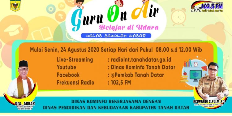 Belajar Online, Radio LNT 102,5 FM Punya Solusi Guru On Air