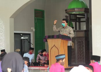 Belajar Terkendala Kuota Internet, Masjid Al-Amin Lima Kaum Launching Internet Gratis