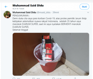 Berhenti Merokok Djarum Super
