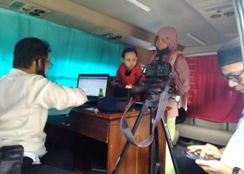 Mantap, Rekam e-KTP Disdukcapil Datangi Penyandang Disabilitas