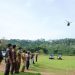 Helikopter BNPB Mendarat, Ribuan APD Bantuan Dari Pemprov Sumbar Tiba di Batusangkar