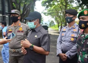 Di Tanah Datar, Satpol PP TNI Dan Polri Razia ASN Tak  Pakai Masker