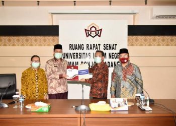 Jelang Bertransformasi Menjadi UIN, IAIN Batusangkar MoU Dengan UIN IB