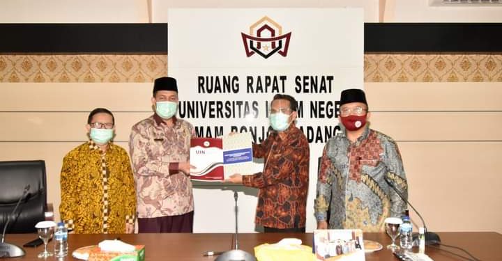 Jelang Bertransformasi Menjadi UIN, IAIN Batusangkar MoU Dengan UIN IB